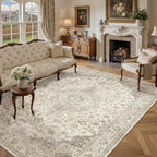 Living Room Area Rug Machine Washable Non