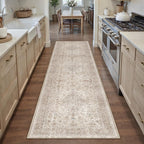 Living Room Area Rug Machine Washable Non