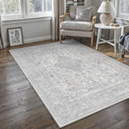 Living Room Area Rug Machine Washable Non