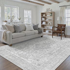 Living Room Area Rug Machine Washable Non