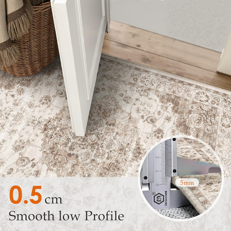 Large Rug for Living Room Machine Washable