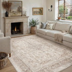 Living Room Area Rug Machine Washable Non