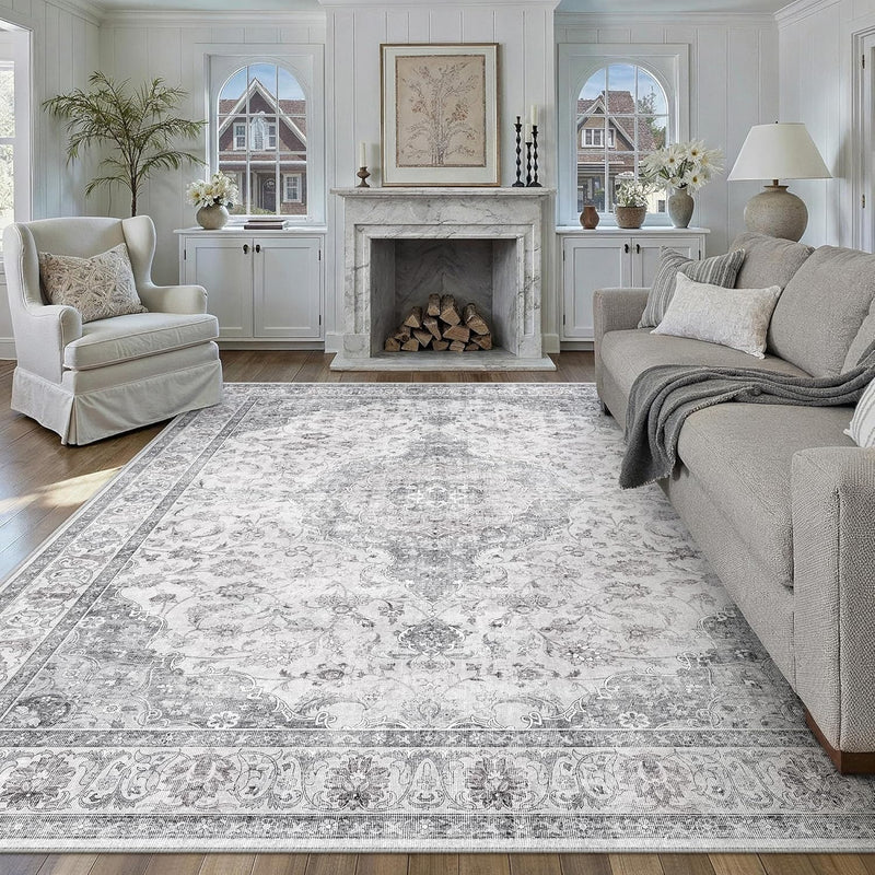 Large Rug for Living Room Machine Washable