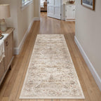 Living Room Area Rug Machine Washable Non