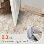 Living Room Area Rug Machine Washable Non
