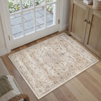 Living Room Area Rug Machine Washable Non