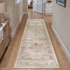 Living Room Area Rug Machine Washable Non
