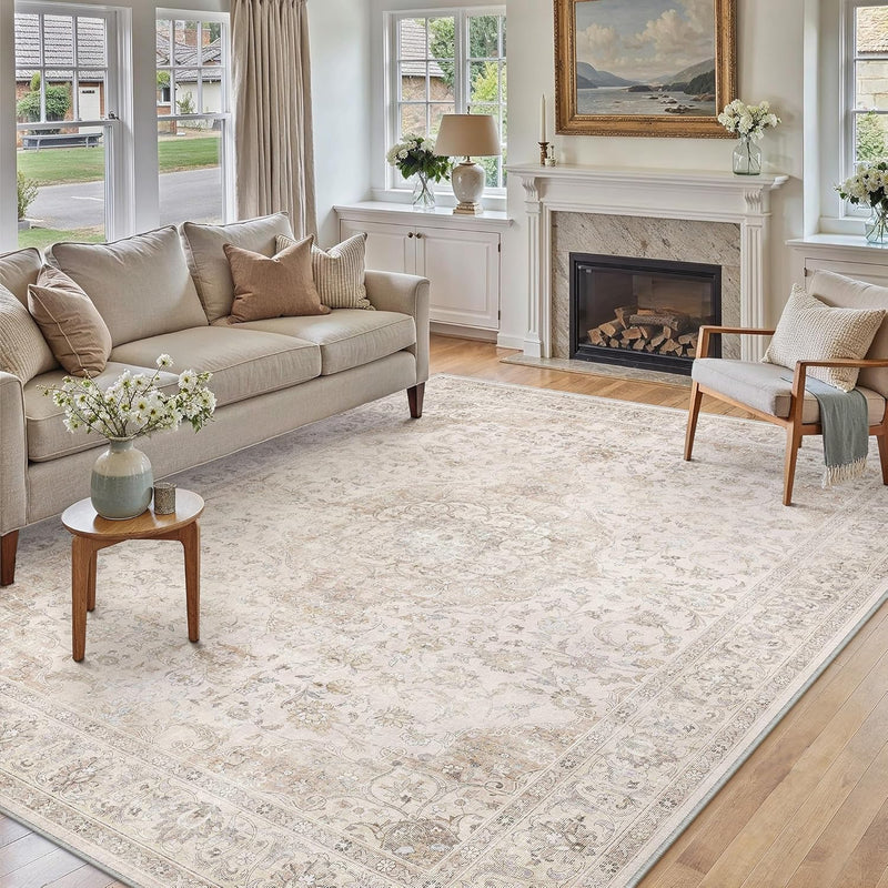 Large Rug for Living Room Machine Washable