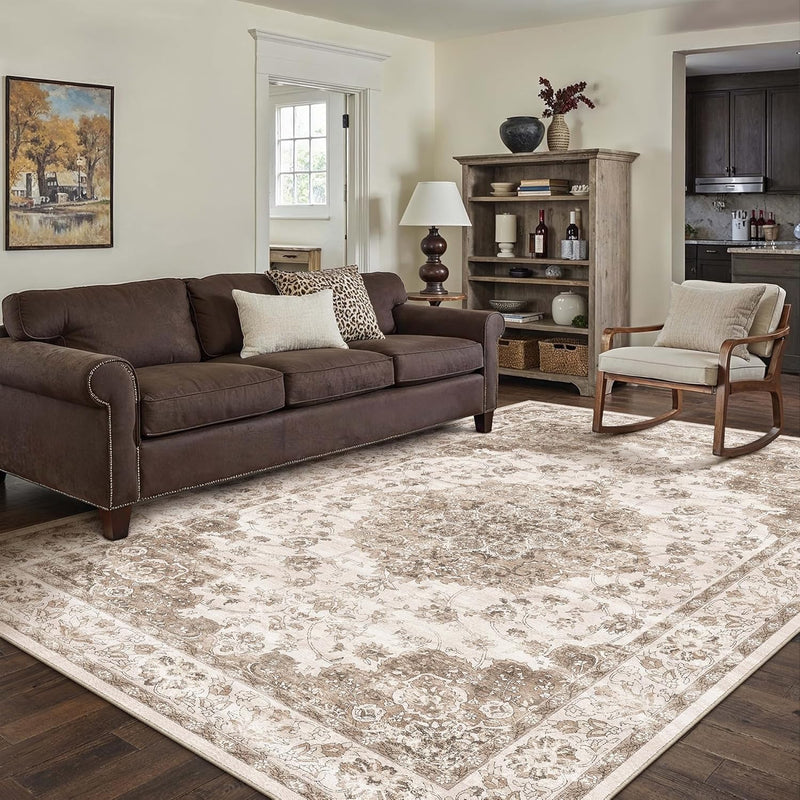 Large Rug for Living Room Machine Washable