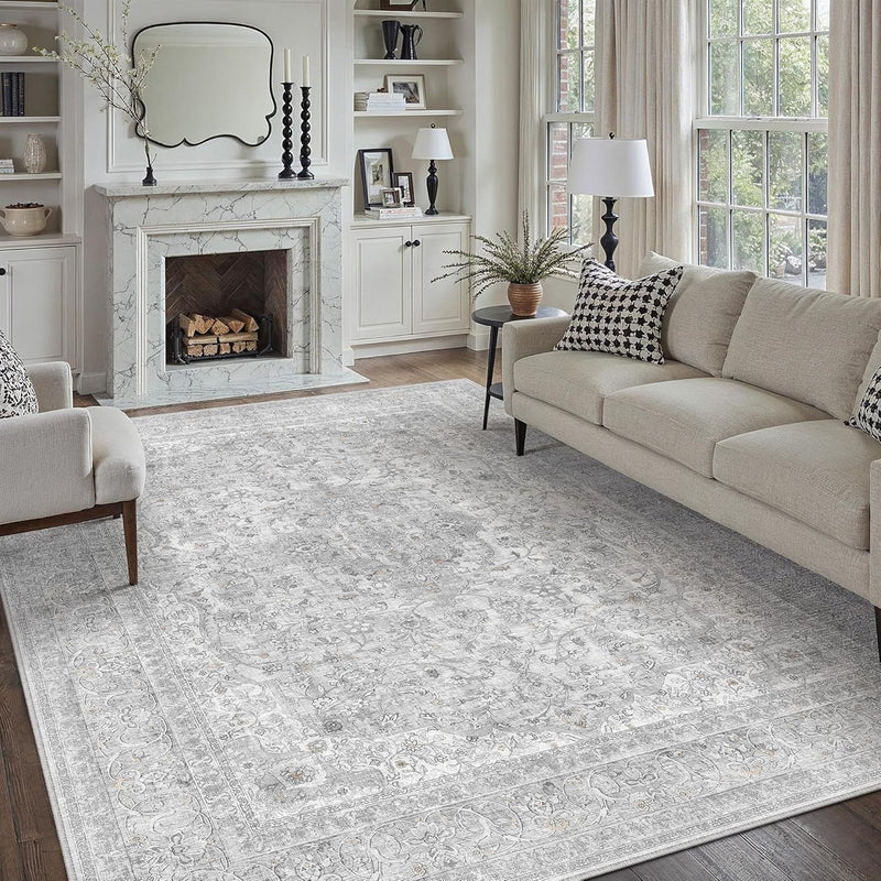 Large Rug for Living Room Machine Washable
