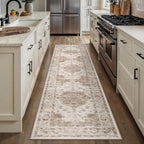 Living Room Area Rug Machine Washable Non