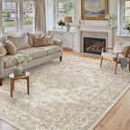 Living Room Area Rug Machine Washable Non