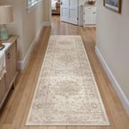Living Room Area Rug Machine Washable Non