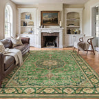 Living Room Area Rug Machine Washable Non