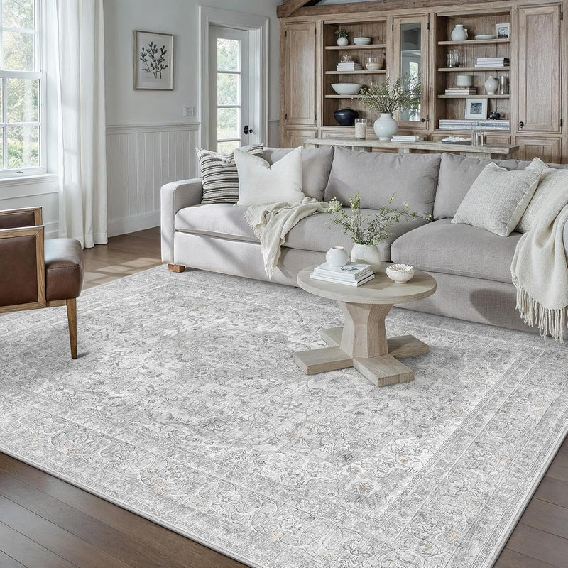 Large Rug for Living Room Machine Washable