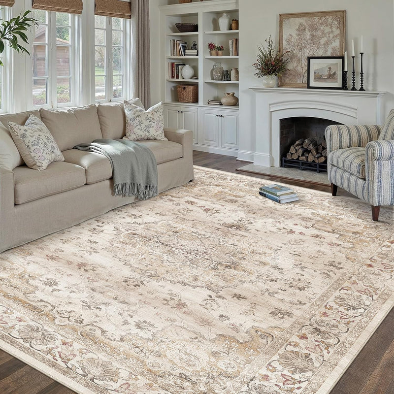 Large Rug for Living Room Machine Washable