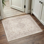 Living Room Area Rug Machine Washable Non