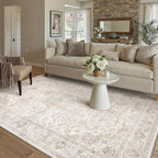 Living Room Area Rug Machine Washable Non