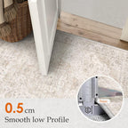 Living Room Area Rug Machine Washable Non