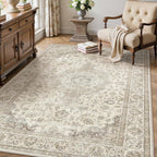 Living Room Area Rug Machine Washable Non