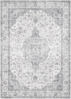 Living Room Area Rug Machine Washable Non