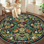 Living Room Rug Boho Soft Washable Bedroom