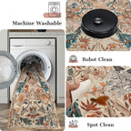 Living Room Rug Boho Soft Washable Bedroom