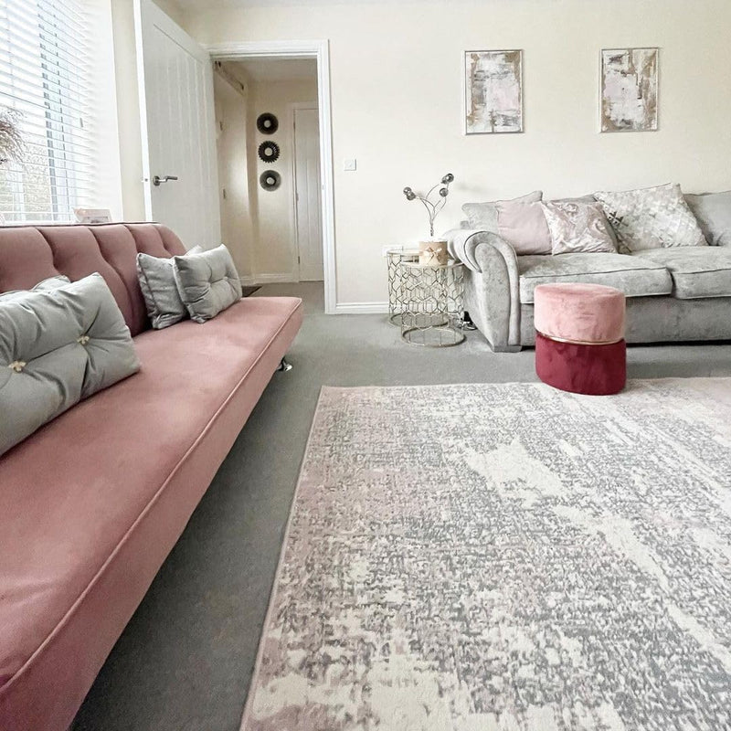 Living Room Rug Border