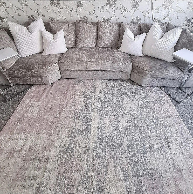 Living Room Rug Border