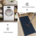 Living Room Rug Chenille Short Pile Washable Carpet
