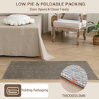 Living Room Rug Chenille Short Pile Washable Carpet