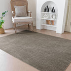 Living Room Rug Chenille Short Pile Washable Carpet