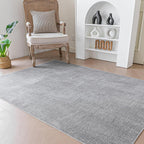 Living Room Rug Chenille Short Pile Washable Carpet