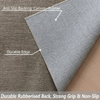 Living Room Rug Chenille Short Pile Washable Carpet