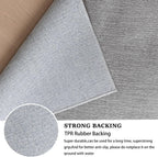 Living Room Rug Chenille Short Pile Washable Carpet