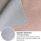 Living Room Rug Chenille Short Pile Washable Carpet