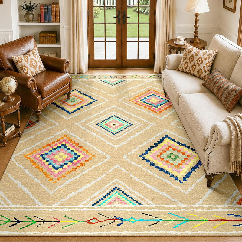 Living Room Rug Washable