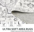 Living Room Rug Washable Large Brick