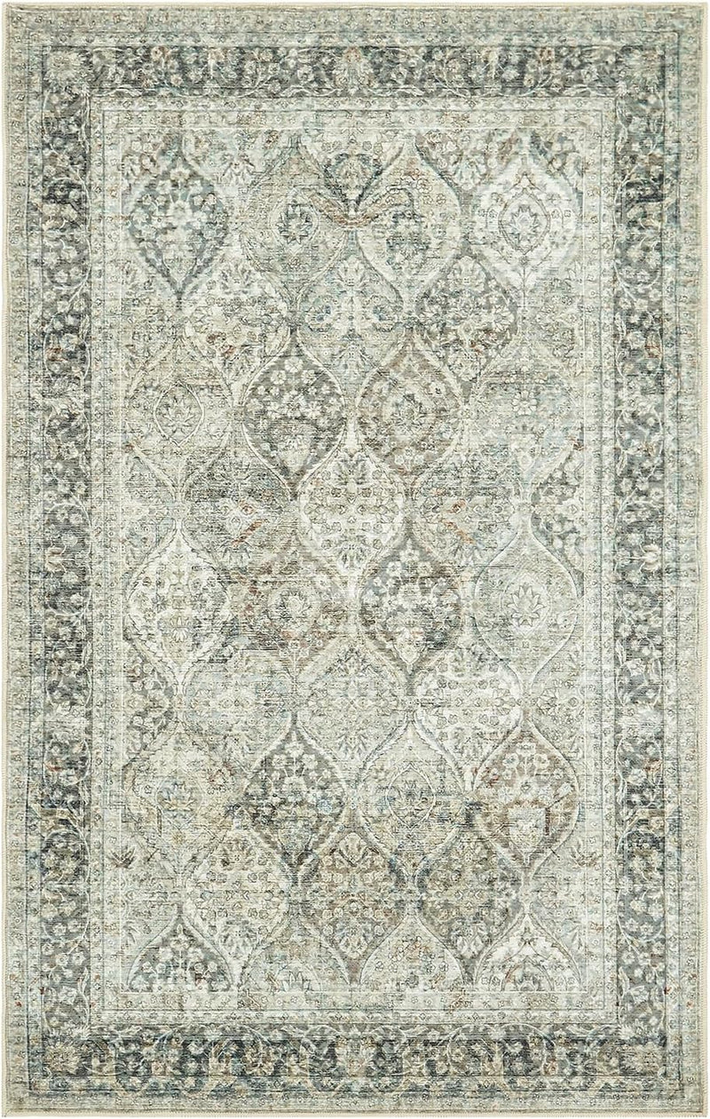 Living Room Rug Washable Large Brick