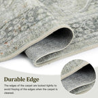 Living Room Rug Washable Large Brick