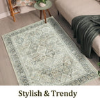 Living Room Rug Washable Large Brick