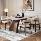 Living Room Rug Washable Rugs Abstract Ochre