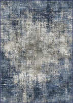 Living Room Rug Washable Rugs Abstract Ochre