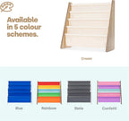 Livivo Colorful Kids Bookshelf 4 Tier Children's Bookcase