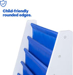 Livivo Colorful Kids Bookshelf 4 Tier Children's Bookcase