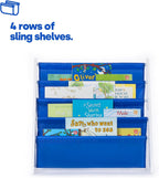 Livivo Colorful Kids Bookshelf 4 Tier Children's Bookcase