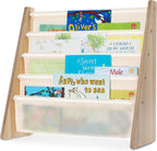 Livivo Colorful Kids Bookshelf 4 Tier Children's Bookcase
