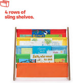 Livivo Colorful Kids Bookshelf 4 Tier Children's Bookcase