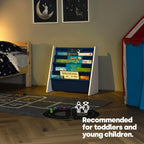 Livivo Colorful Kids Bookshelf 4 Tier Children's Bookcase