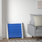 Livivo Colorful Kids Bookshelf 4 Tier Children's Bookcase